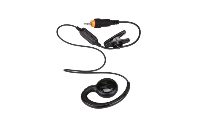 Motorola HKLN4437A CLP Series Short Cord Swivel Earpiece with Inline PTT