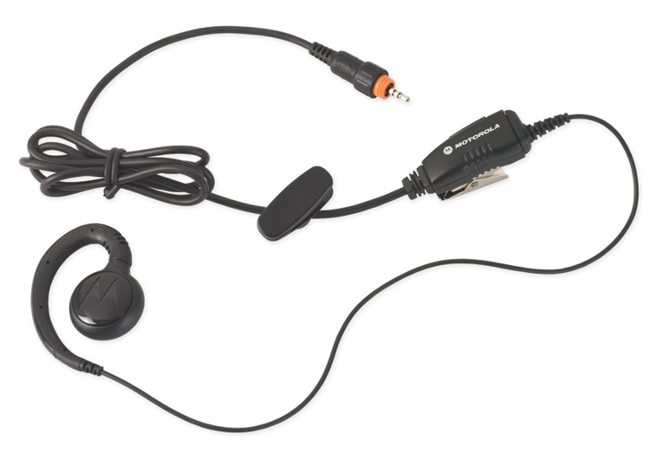 Motorola HKLN4455A CLP Series Swivel Earpiece with Inline PTT