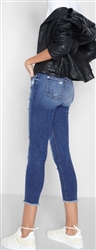 7 For All Mankind High Waisted Ankle Skinny With Released Hem