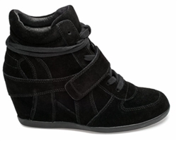 Ash Bowie Suede Wedge Sneaker