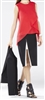 BCBG MAXAZRIA Lorielle Asymmetrical Drape Top