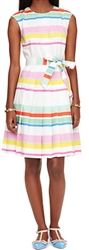 Kate Spade Multi Cape Stripe Shirtdress