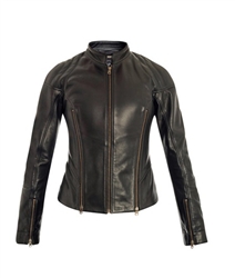 McQ Alexander McQueen  Zip Detail Leather Jacket