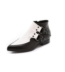 McQ By Alexander McQueen D Ring Flat Booties