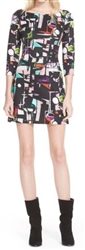 Milly Cubist Print Taylor Dress