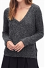 Splendid Loose Knit V Neck Pullover