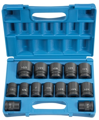 3/4" Drive 14 Piece Standard Set