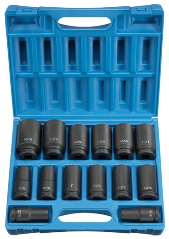 3/4" Drive 14 Piece Deep Set