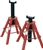 10 Ton Cap. Jack Stands - Pin Type-[High] - Imported