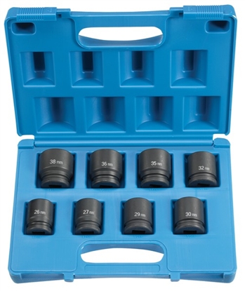 3/4" Drive 8 Piece Deep Metric Set