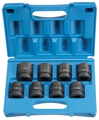 1" Drive 8 Piece Standard Set