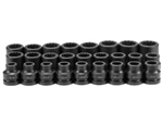 1" Dr. 26 Pc. Metric Set 19mm to 44mm - 12 Point