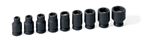 1/4" Drive 9 pc. Magnetic Impact Socket Set