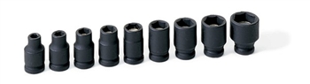 1/4" Drive 9 pc. Magnetic Impact Socket Set