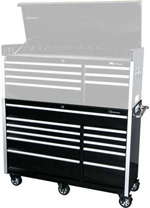Montezuma BK5611TC 56 11-Drawer Roller Cabinet Toolbox (black)