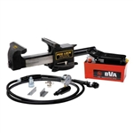 BVA BV859A 5 Ton Hydraulic Vise with BVA Air Pump