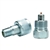 BVA CRZ14 1/4" NPTF Regular Flow Zinc Plated Coupler