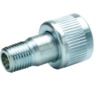 BVA CRZ14F 1/4" NPTF Regular Flow Zinc Plated Coupler, Female