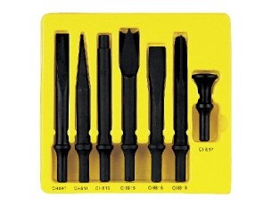 7 Pc. H.D. Chisel Set - .498 Shank