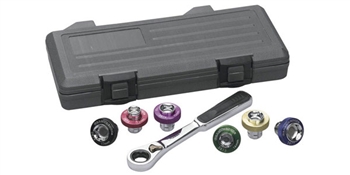 Gear Wrench GEA3870 7 Piece Complete Plug Wr Set Tray