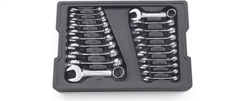 Gear Wrench GEA81903 20 Piece Stubby Sae+mm