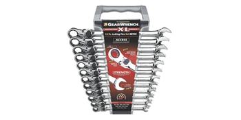 Gear Wrench GEA85698 12 Piece Locking Flex Gear Wrench Set mm