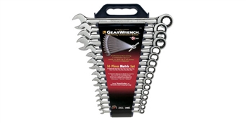 Gear Wrench GEA9416  16 Piece Gear Wrench Met Set Traye