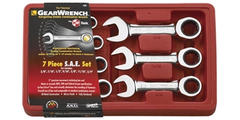 Gear Wrench GEA9507  7 Piece Stby Gear Wrench Sae Set
