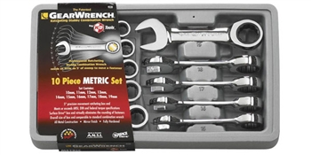 Gear Wrench GEA9520  10 Piece Stby Gear Wrench Met Set