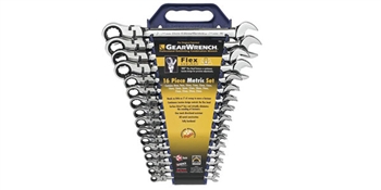 Gear Wrench GEA9902  16 Piece Flex Combination Gear Wrench