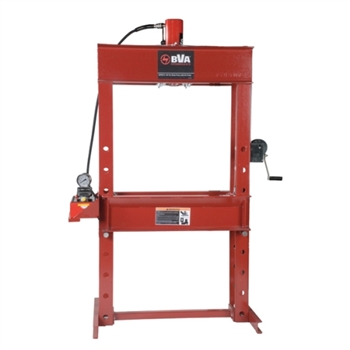 BVA IAP5513 55 Ton 13" H-Frame Press with PA3801 Air Pump