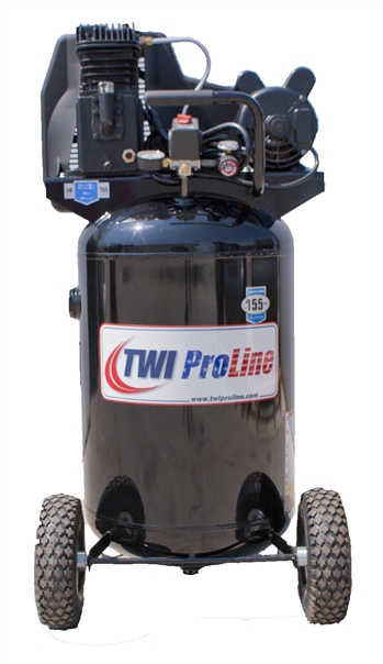 TWI Proline Model TWI-30V 1.9 HP, 30 Gallon Vertical Air Compressor