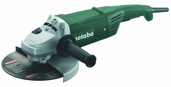 Metabo W2000 9" Grinder, 15 Amp, 6,600 rpm