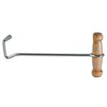 WOOD HANDLED BOOT HOOK