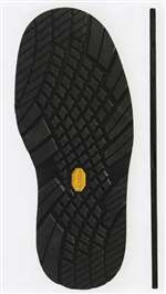 VIBRAM 1330 NEWPORTER SOLE BLACK