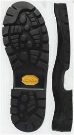 VIBRAM 1375 BIFIDA SOLE BLACK