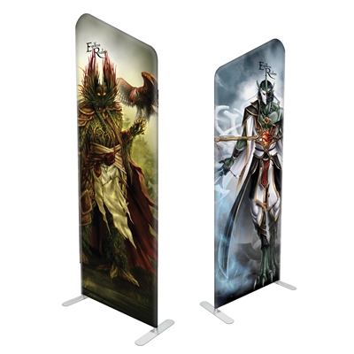 38" Angular Modular Display Double Sided Replacement Print Only