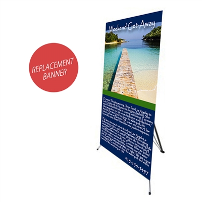 Banner for PDE12 48" x 78" Replacement Graphic