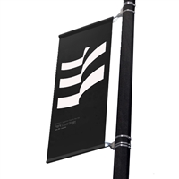 Replacement Street Pole/ Wall Mount Banner 18" with 18" x 24"