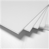 24" x 18" Blank Corrugated Plastic Sheets - White