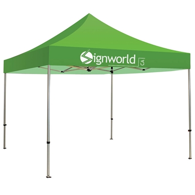 Outdoor Canopy Tent With Logo Print - Green