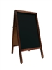 A-Frame Antique Sidewalk Menu Chalkboard Easel