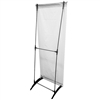 H Banner Stand 24" x 63" - Stand Only