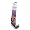 Outdoor X Banner Stand Water Base with 24"x 57" Vinyl Print