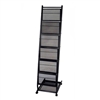 Mobile Stand Magazine Rack - Medium