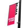 Street Pole Banner Brackets 24" - Hardware Only