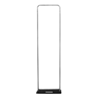 2' Straight Tube Banner Display HARDWARE ONLY