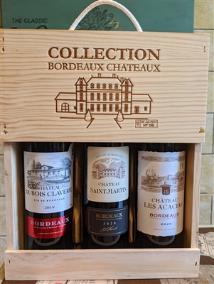 Bordeaux Chateaux Collection - (3) 750 ml Bottles