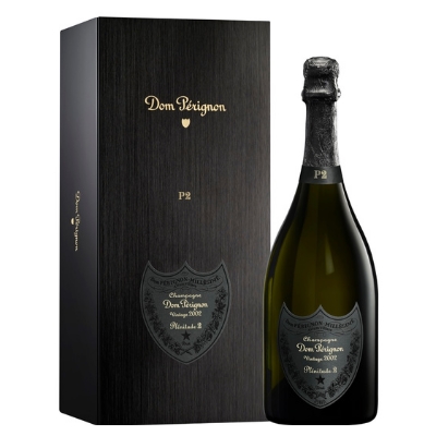 2002 Dom Perignon P2 Plentitude Brut Champagne Gift Box 750 ml