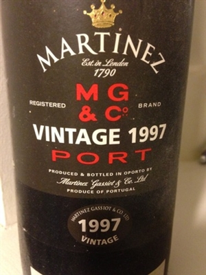 1997 Martinez Vintage Port